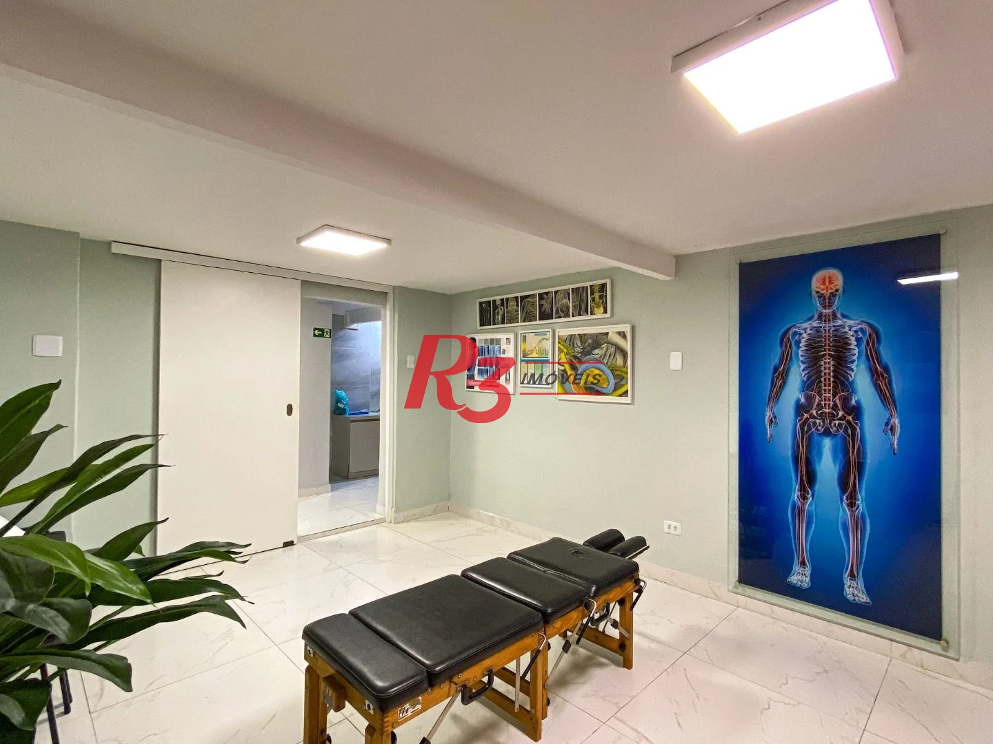 Sala para alugar, 12 m² por R$ 2.900,00/mês - Gonzaga - Santos/SP