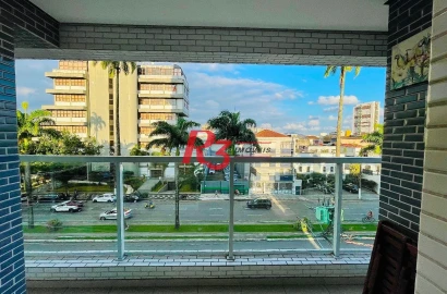 Apartamento, 58 m² - venda por R$ 606.000,00 ou aluguel por R$ 4.200,00/mês - Vila Matias - Santos/SP