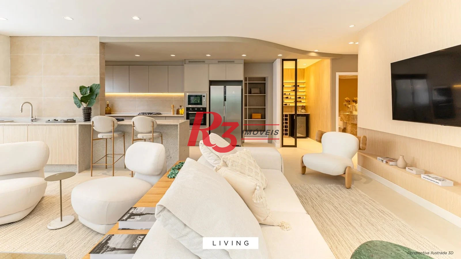 Apartamento à venda, 175 m² por R$ 2.697.132,02 - Ponta da Praia - Santos/SP
