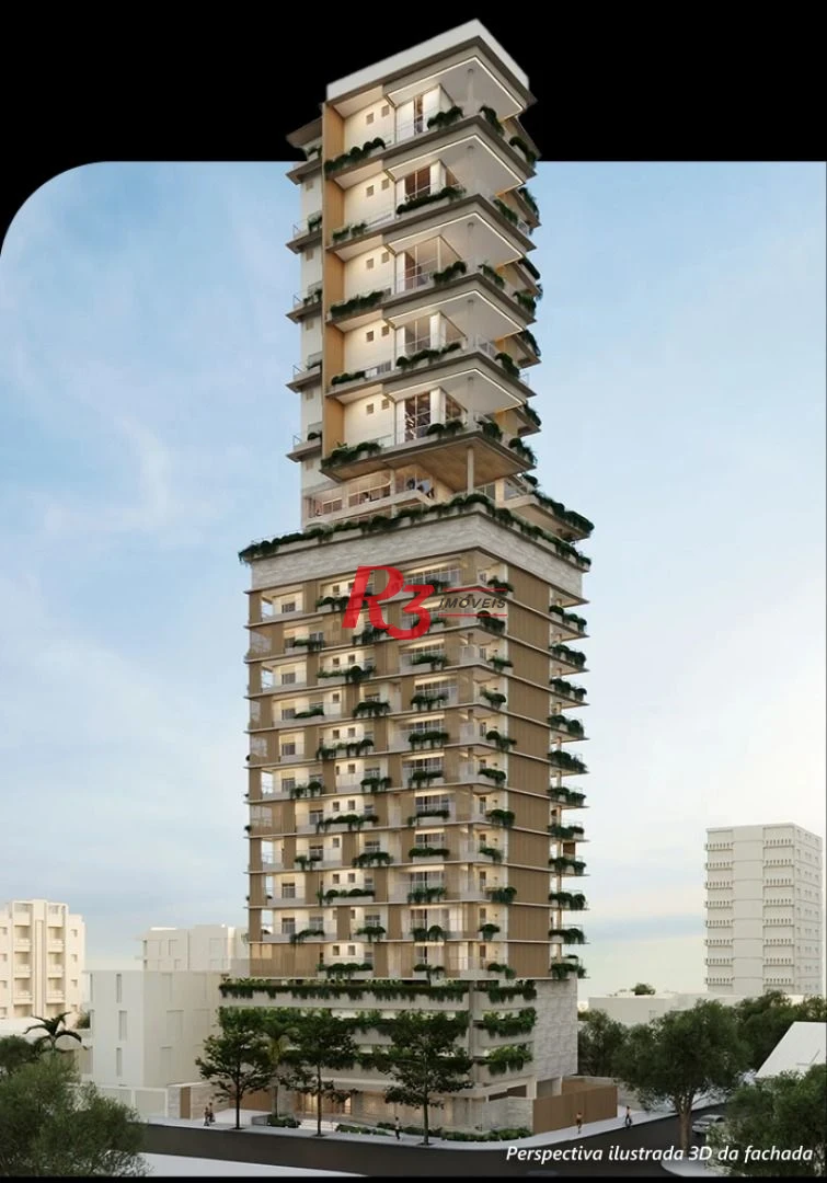 Apartamento à venda, 175 m² por R$ 2.580.970,21 - Ponta da Praia - Santos/SP