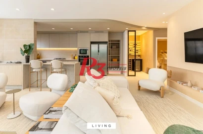 Apartamento à venda, 175 m² por R$ 2.522.889,31 - Ponta da Praia - Santos/SP