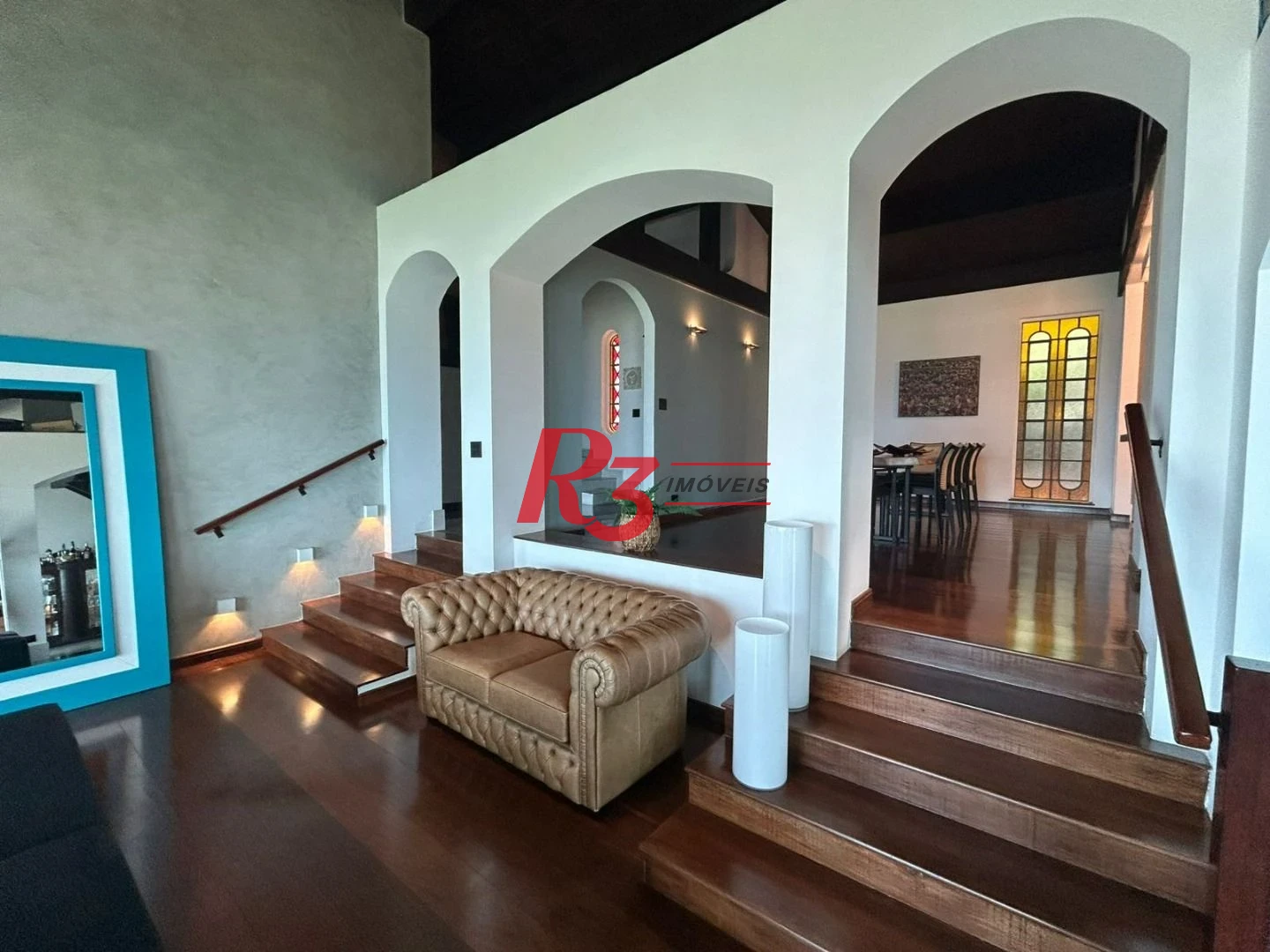 Casa, 792 m² - venda por R$ 7.990.000,00 ou aluguel por R$ 65.800,00/mês - Marapé - Santos/SP