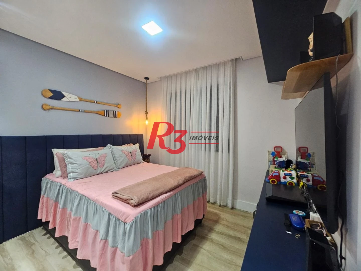 Apartamento com 3 dormitórios à venda, 120 m² por R$ 1.650.000,00 - Pompéia - Santos/SP