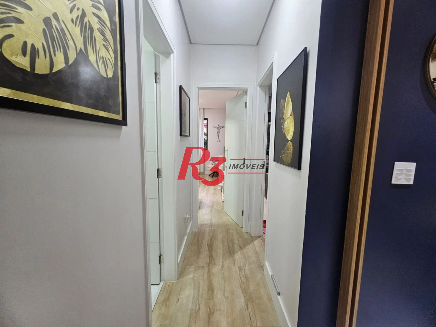 Apartamento com 3 dormitórios à venda, 120 m² por R$ 1.650.000,00 - Pompéia - Santos/SP