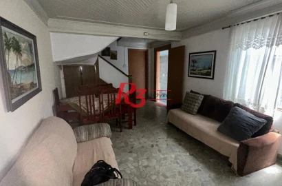 Casa com 6 dormitórios, 223 m² - venda por R$ 900.000,00 ou aluguel por R$ 8.000,01/mês - Vila Matias - Santos/SP