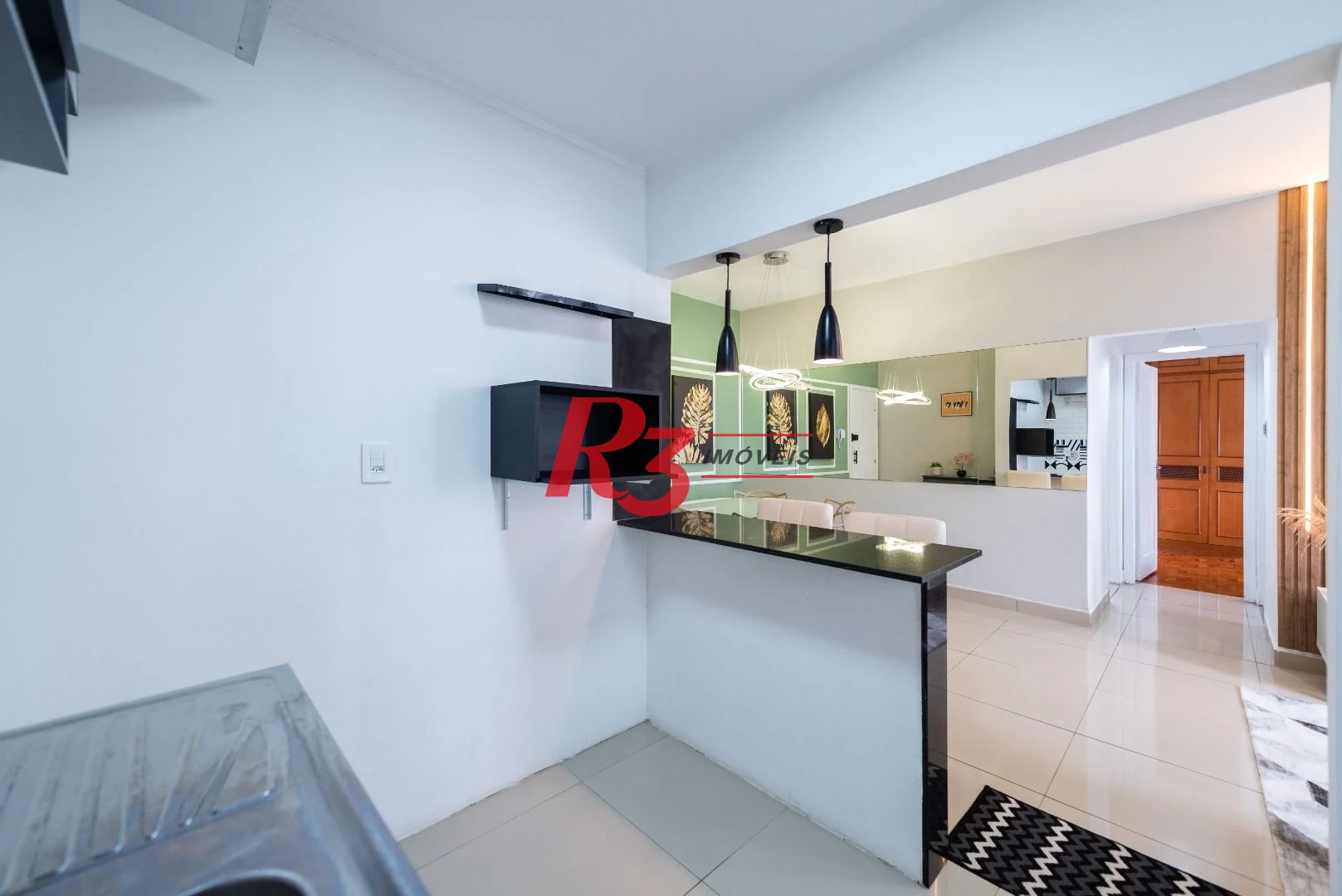 Apartamento com 2 dormitórios para alugar, 86 m² por R$ 5.000,02/mês - Boqueirão - Santos/SP