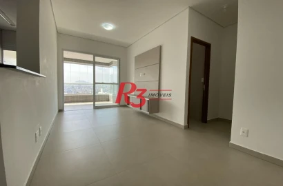 Apartamento para alugar, 60 m² por R$ 6.020,00/mês - Boqueirão - Santos/SP