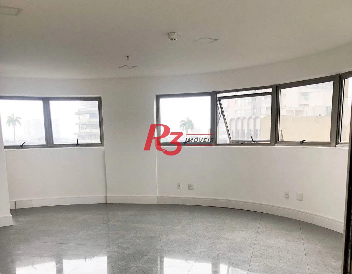 Sala para alugar, 100 m² por R$ 6.490,02/mês - Marapé - Santos/SP