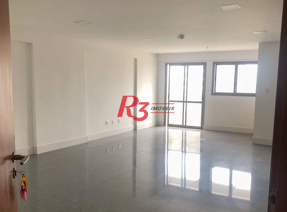 Sala para alugar, 100 m² por R$ 6.490,02/mês - Marapé - Santos/SP
