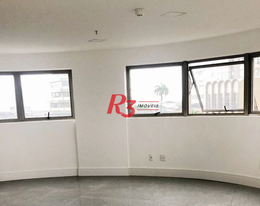 Sala para alugar, 100 m² por R$ 6.490,02/mês - Marapé - Santos/SP