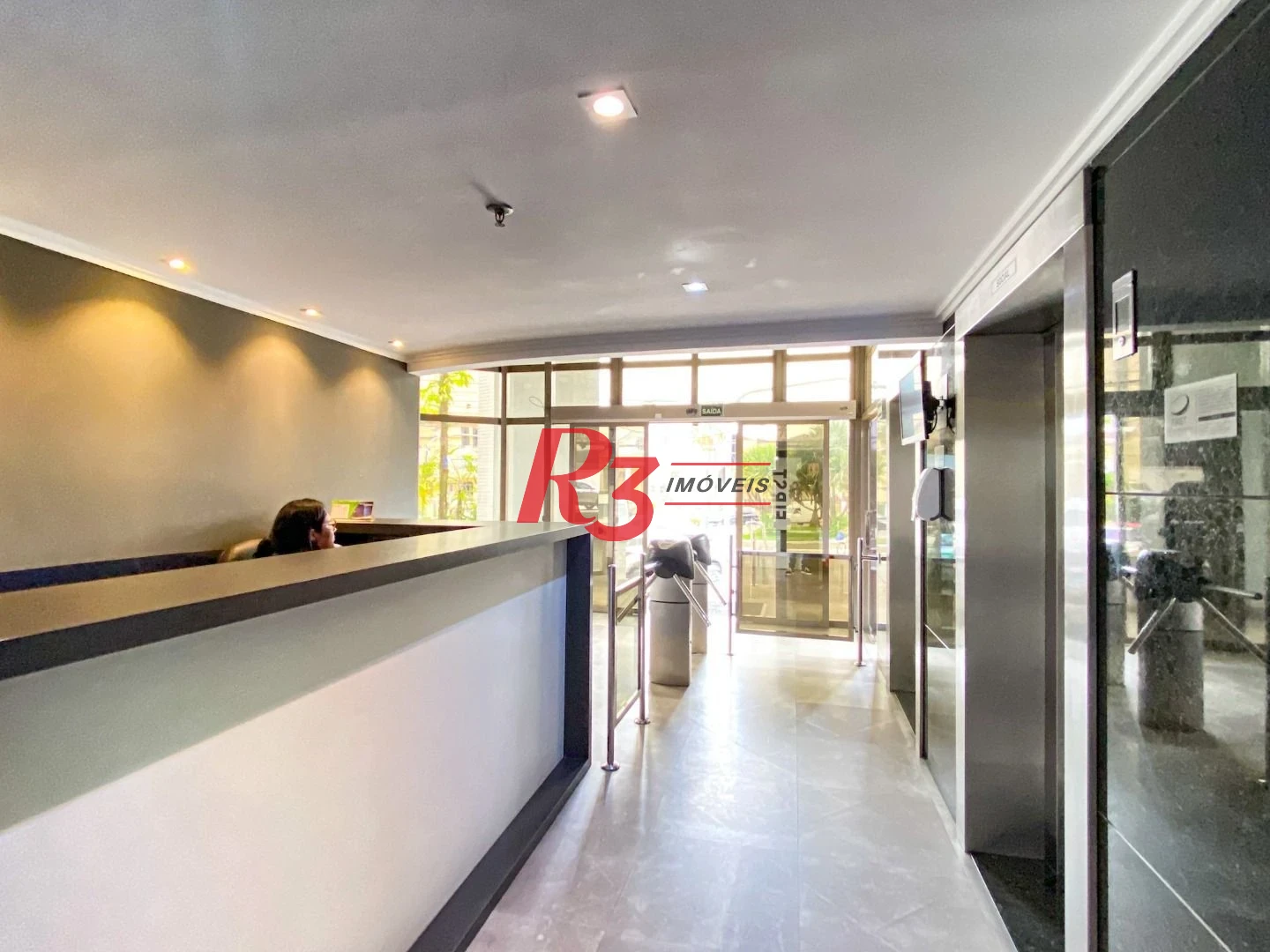 Sala para alugar, 100 m² por R$ 6.490,02/mês - Marapé - Santos/SP