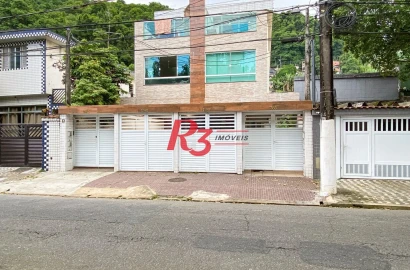 Casa com 3 dormitórios à venda, 75 m² por R$ 500.000,00 - Marapé - Santos/SP