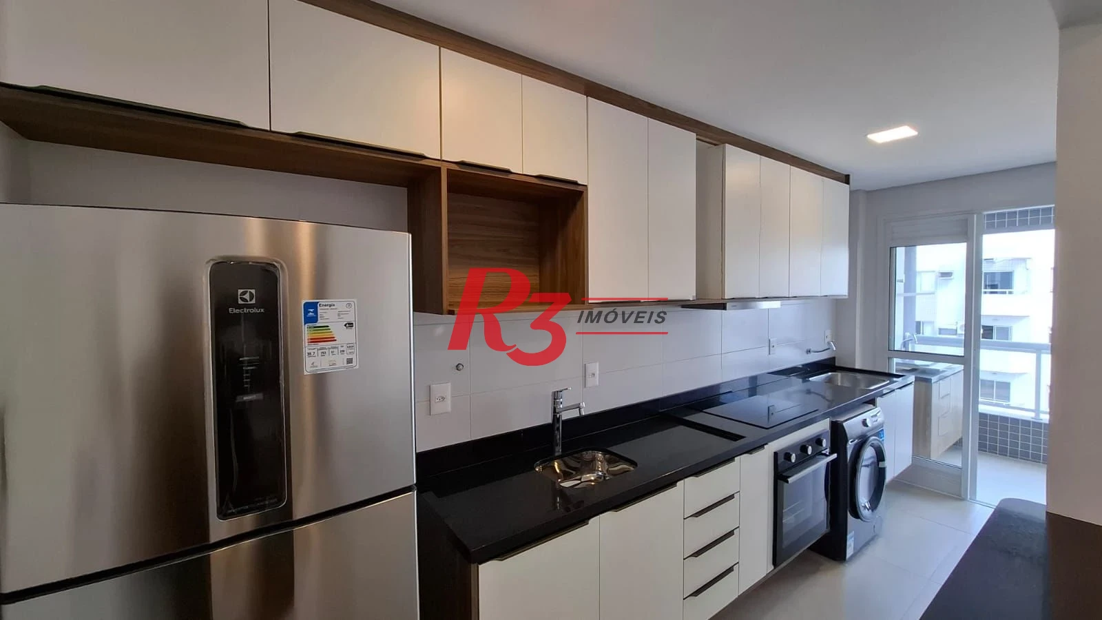 Apartamento com 1 dormitório para alugar, 53 m² por R$ 5.500,00/mês - Boqueirão - Santos/SP