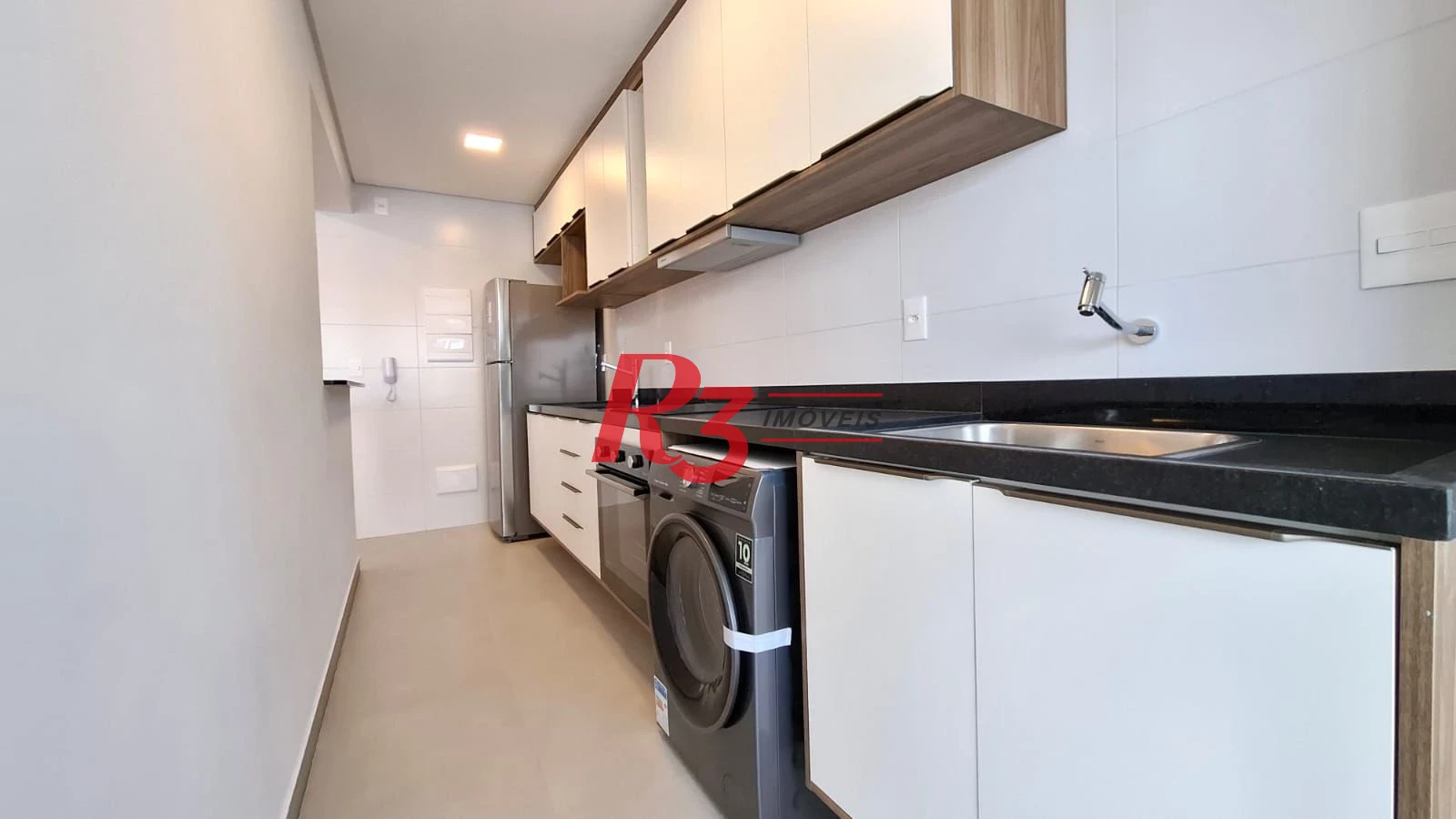 Apartamento com 1 dormitório para alugar, 53 m² por R$ 5.500,00/mês - Boqueirão - Santos/SP