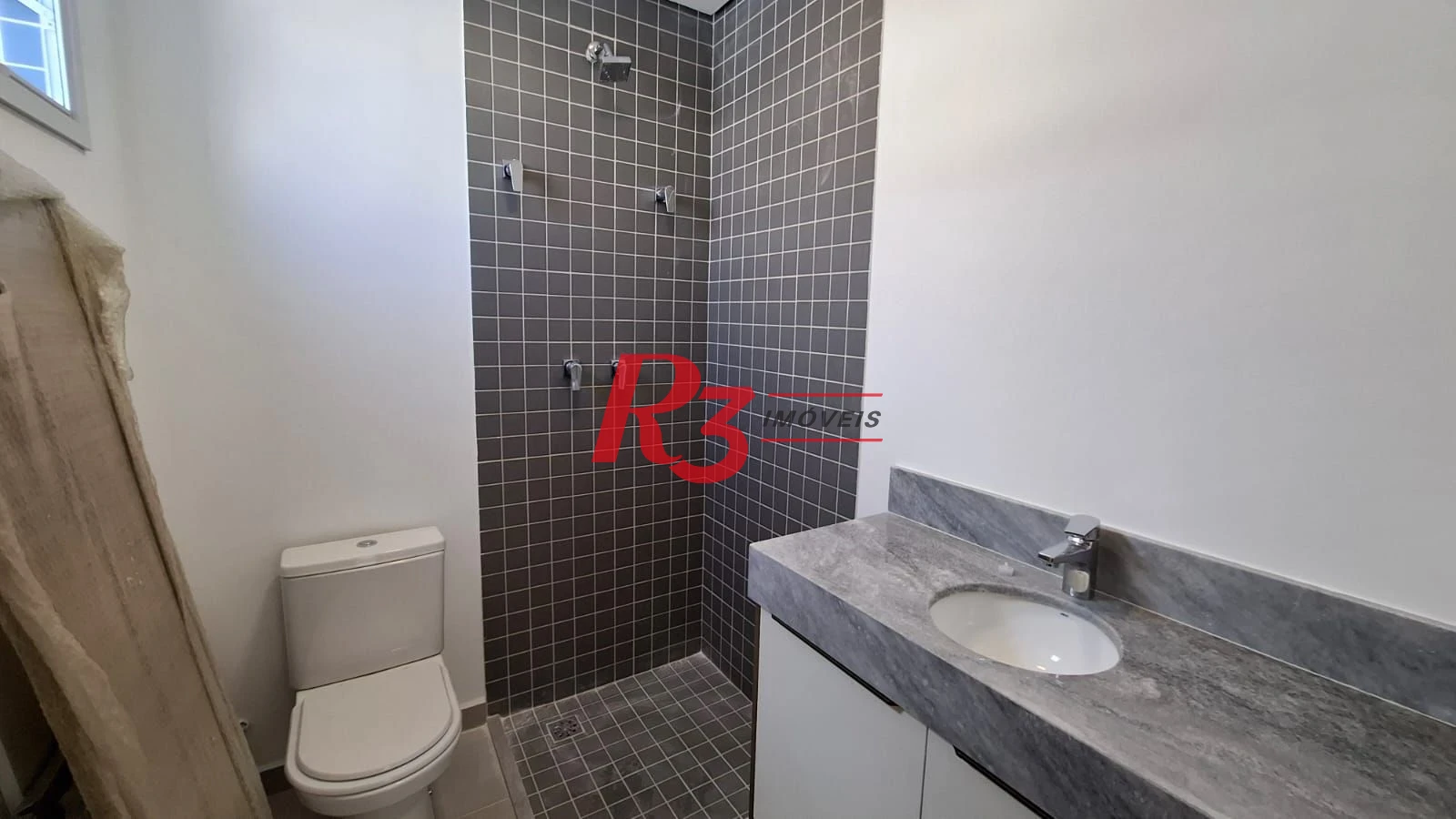 Apartamento com 1 dormitório para alugar, 53 m² por R$ 5.500,00/mês - Boqueirão - Santos/SP