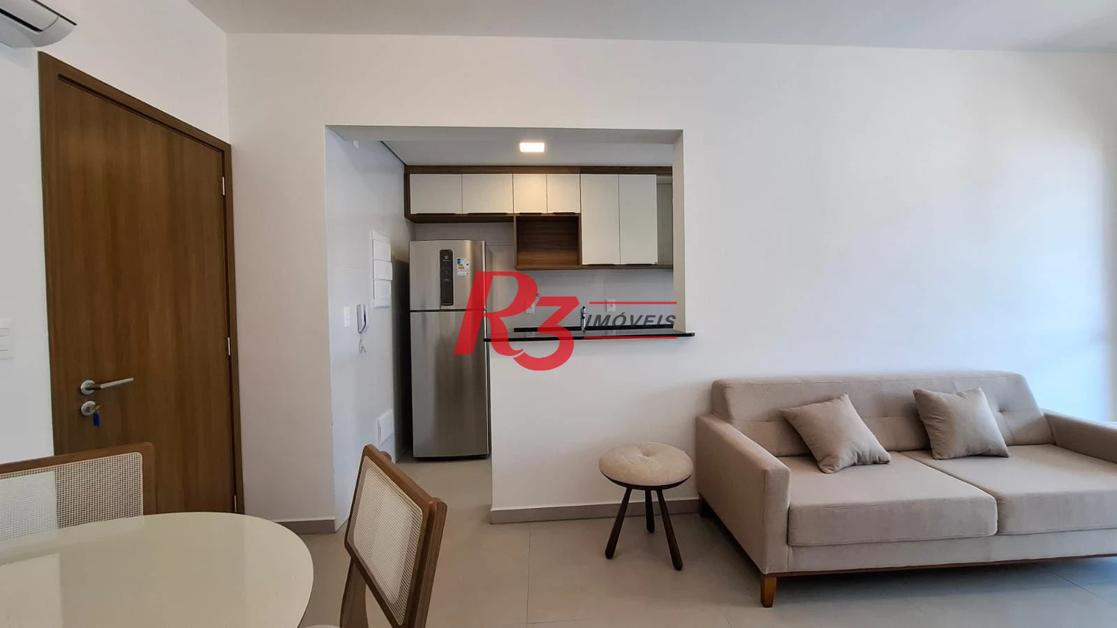Apartamento com 1 dormitório para alugar, 53 m² por R$ 5.500,00/mês - Boqueirão - Santos/SP