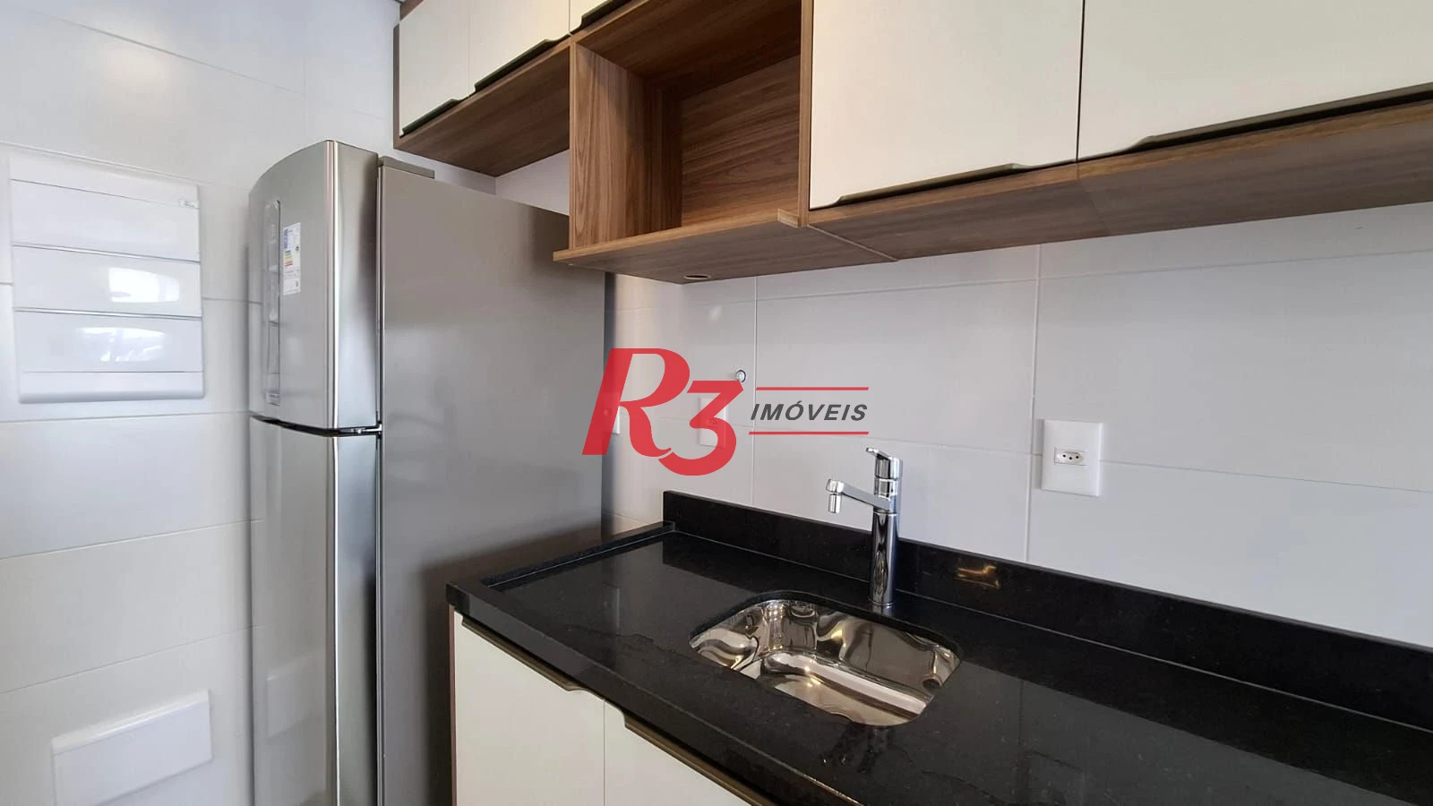 Apartamento com 1 dormitório para alugar, 53 m² por R$ 5.500,00/mês - Boqueirão - Santos/SP