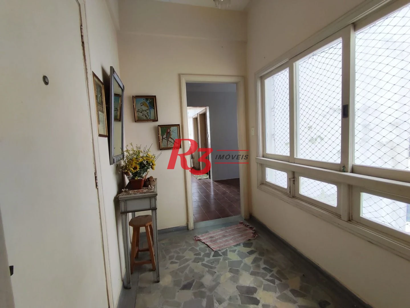 Apartamento com 3 dormitórios para alugar, 173 m² por R$ 4.700,00/mês - Gonzaga - Santos/SP