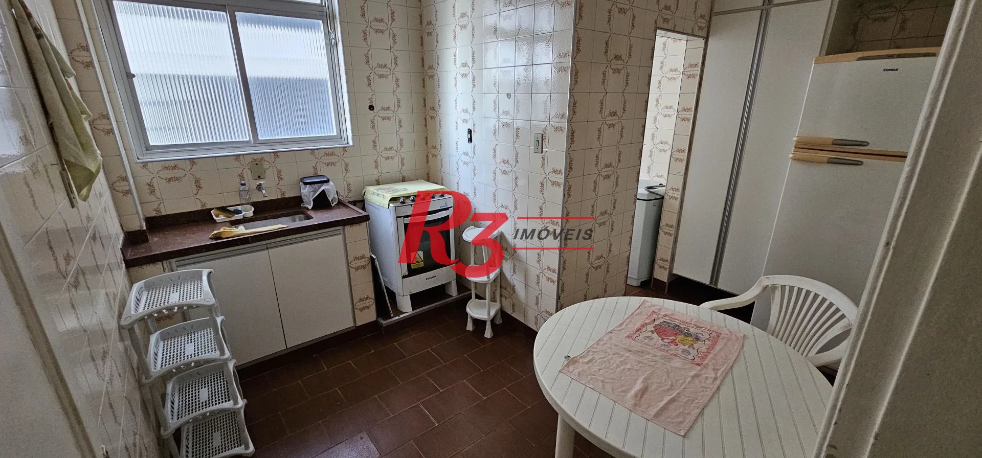 Apartamento para alugar, 100 m² por R$ 5.000,00/mês - Gonzaga - Santos/SP