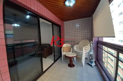 Apartamento à venda, 118 m² por R$ 950.000,00 - Embaré - Santos/SP