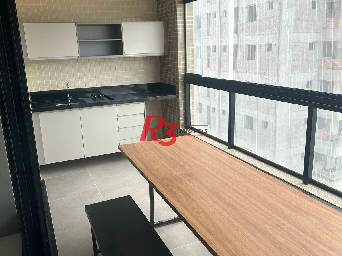 Apartamento com 2 dormitórios à venda, 75 m² por R$ 1.090.000,00 - José Menino - Santos/SP