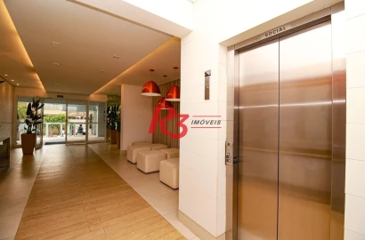 Apartamento com 3 dormitórios à venda, 114 m² por R$ 1.730.000,00 - Pompéia - Santos/SP