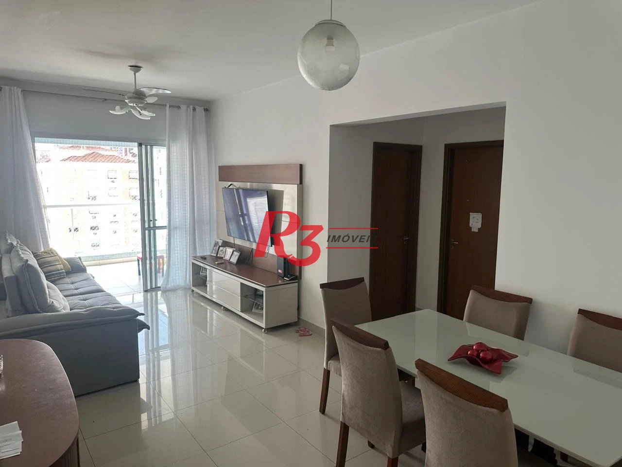 Apartamento com 3 dormitórios à venda, 114 m² por R$ 1.730.000,00 - Pompéia - Santos/SP