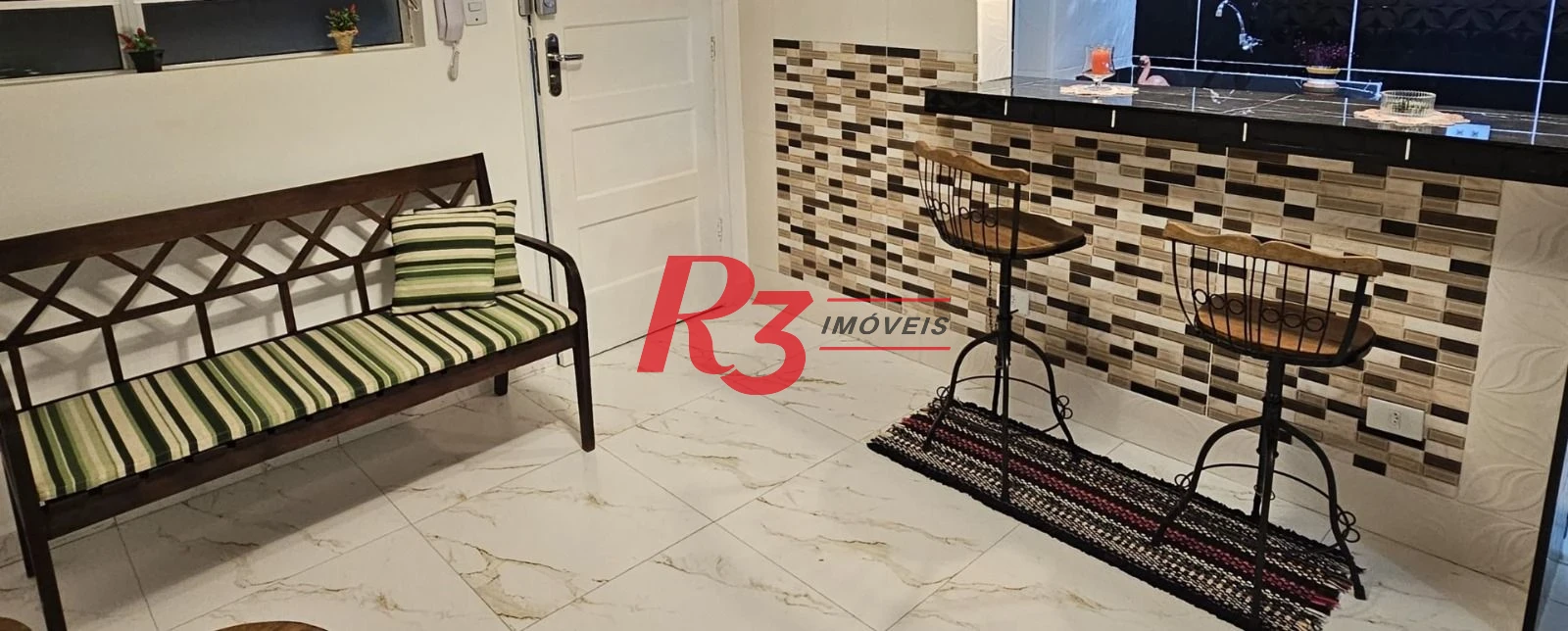 Apartamento à venda, 42 m² por R$ 400.000,00 - Gonzaga - Santos/SP