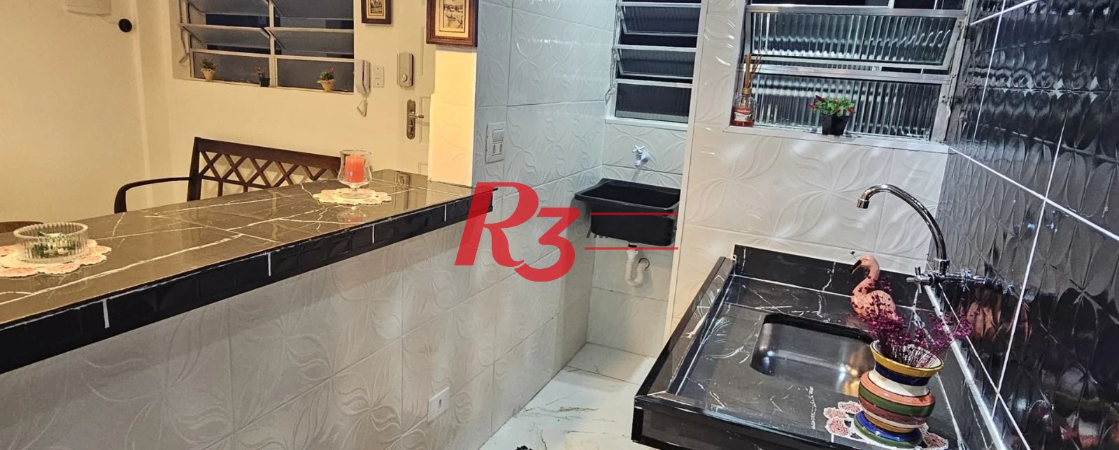 Apartamento à venda, 42 m² por R$ 400.000,00 - Gonzaga - Santos/SP