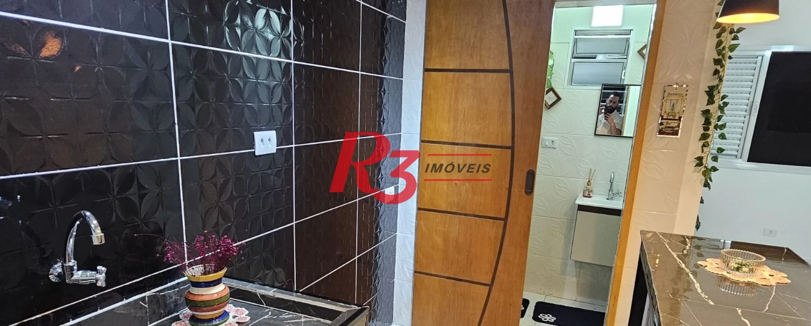 Apartamento à venda, 42 m² por R$ 400.000,00 - Gonzaga - Santos/SP