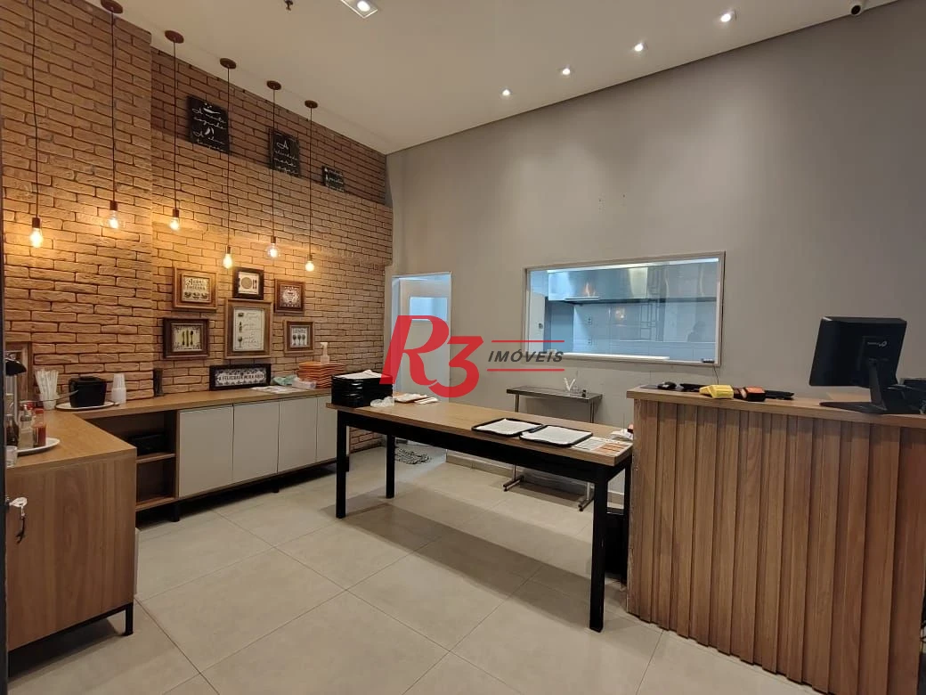 Loja, 70 m² - venda por R$ 440.000,00 ou aluguel por R$ 5.300,00/mês - Vila Matias - Santos/SP