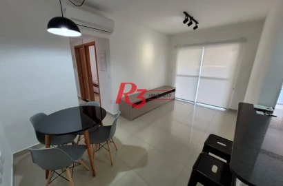 Apartamento à venda, 52 m² por R$ 640.000,00 - Embaré - Santos/SP