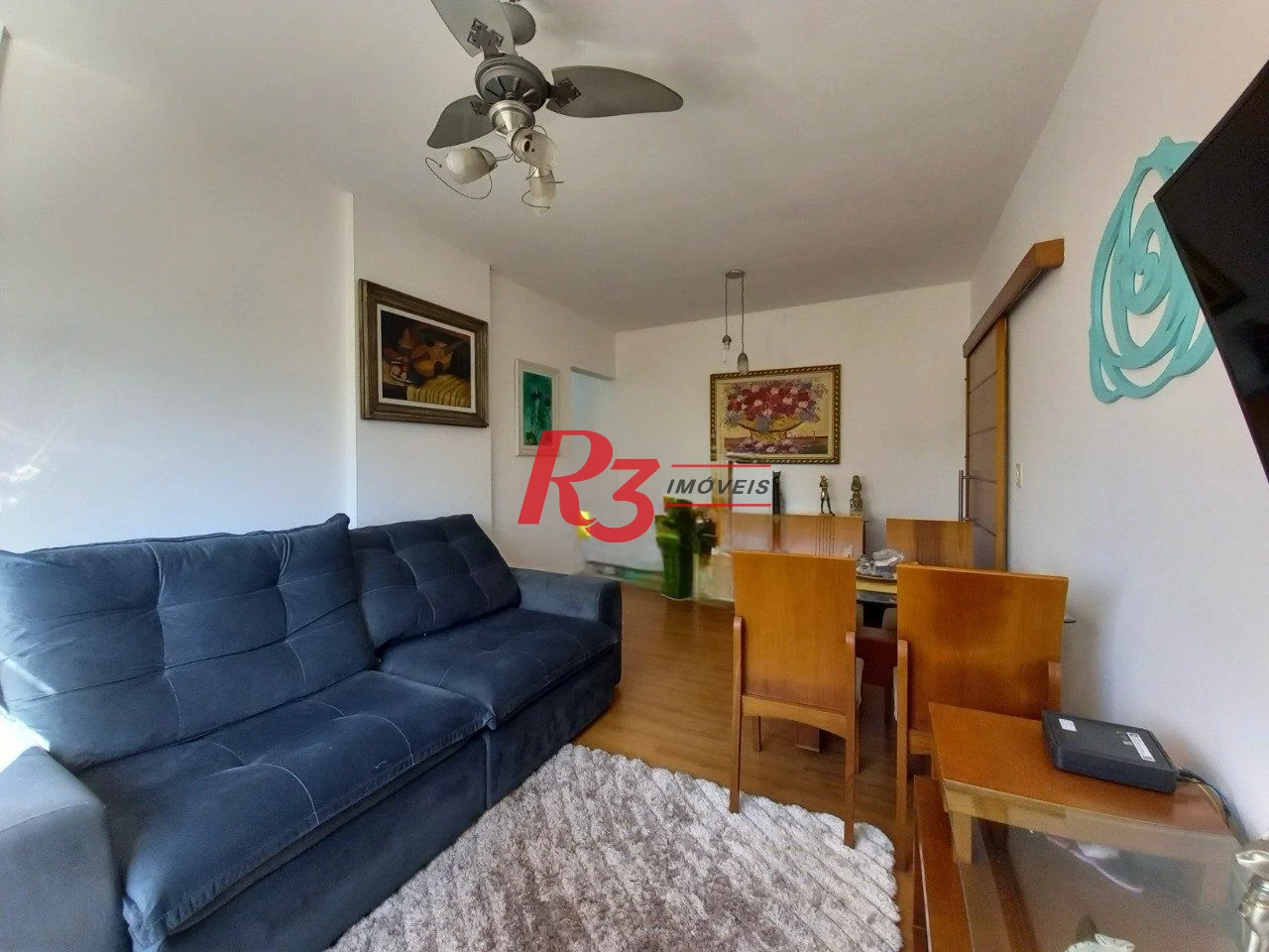 Apartamento com 2 dormitórios à venda, 70 m² por R$ 459.000,00 - Campo Grande - Santos/SP