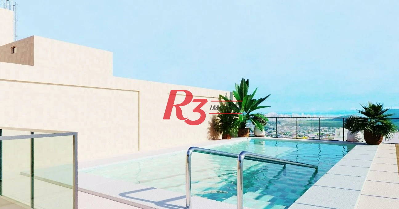 Apartamento à venda, 65 m² por R$ 860.000,00 - Ponta da Praia - Santos/SP