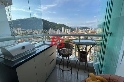 Apartamento à venda, 64 m² por R$ 650.000,00 - Marapé - Santos/SP