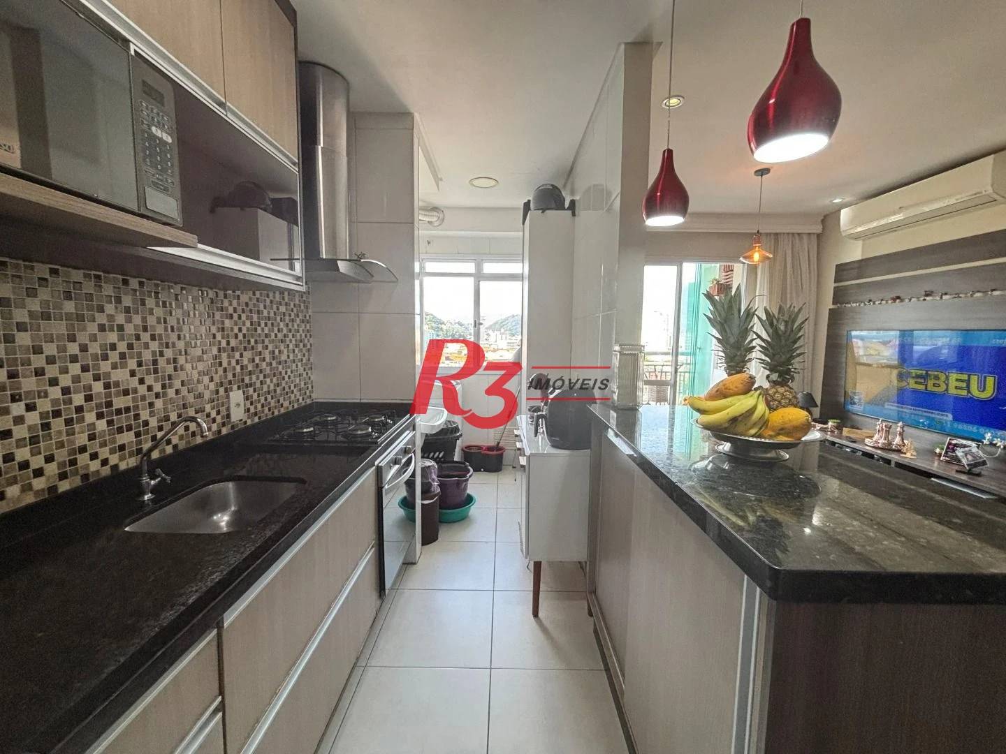 Apartamento à venda, 64 m² por R$ 650.000,00 - Marapé - Santos/SP