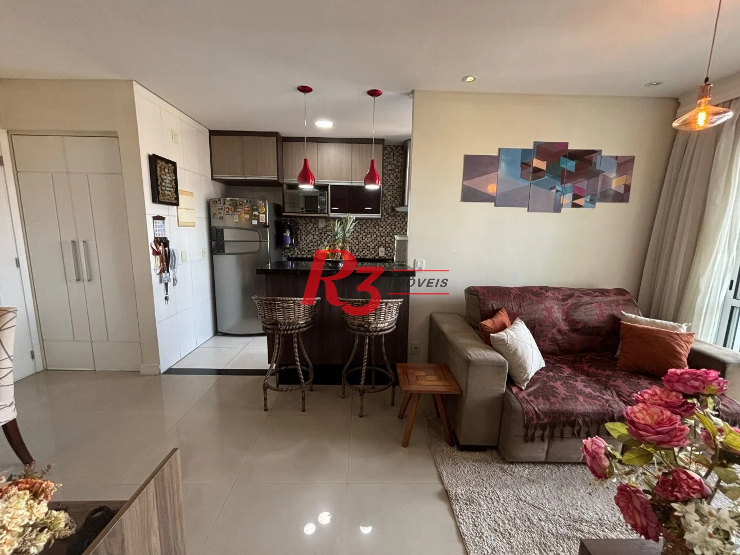 Apartamento à venda, 64 m² por R$ 650.000,00 - Marapé - Santos/SP