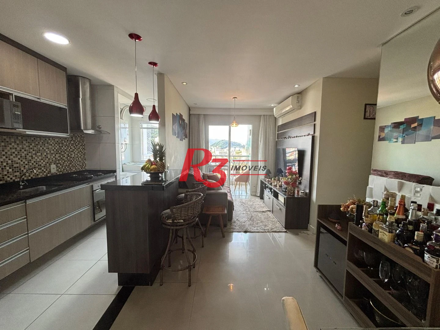 Apartamento à venda, 64 m² por R$ 650.000,00 - Marapé - Santos/SP