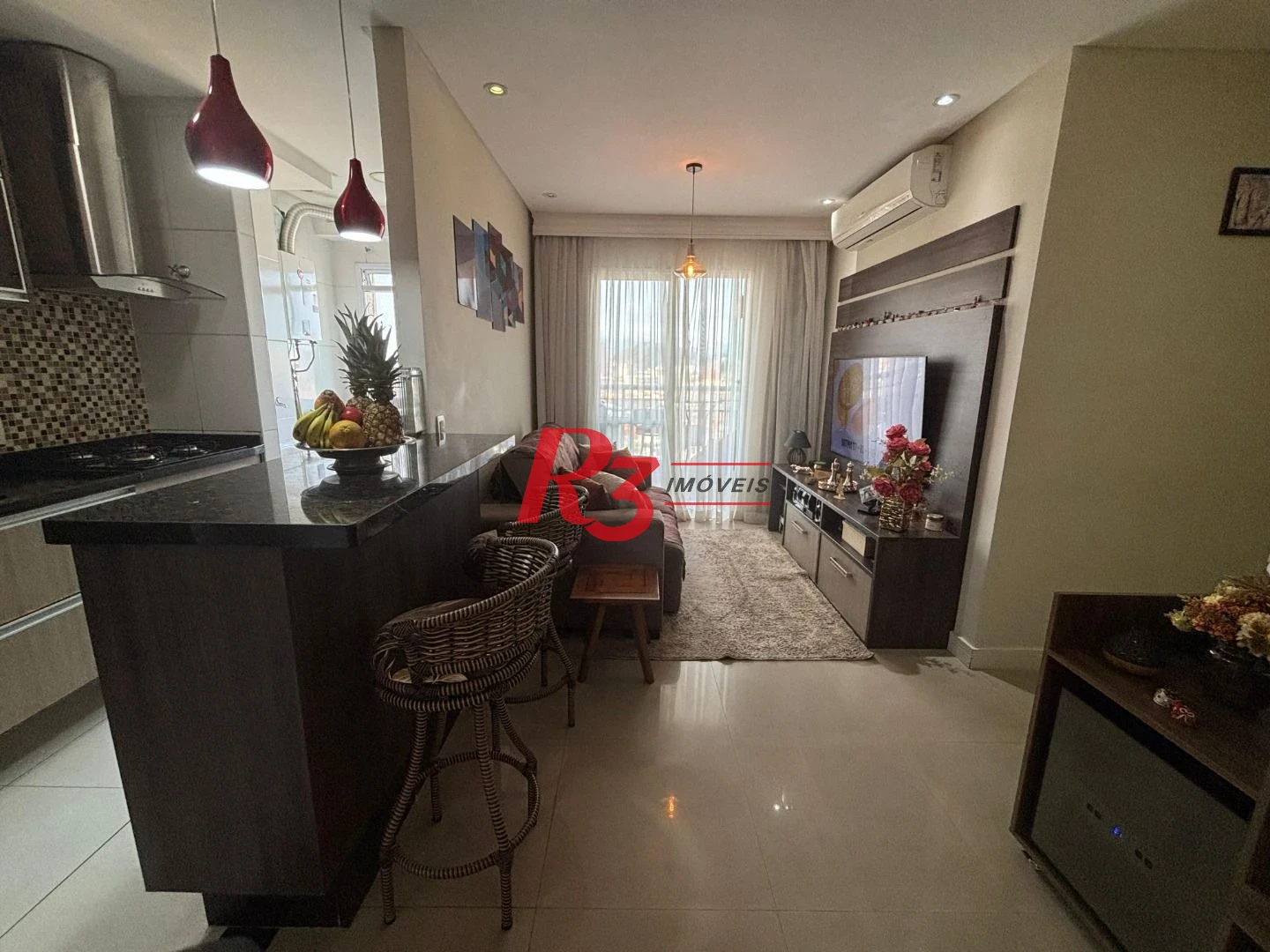 Apartamento à venda, 64 m² por R$ 650.000,00 - Marapé - Santos/SP