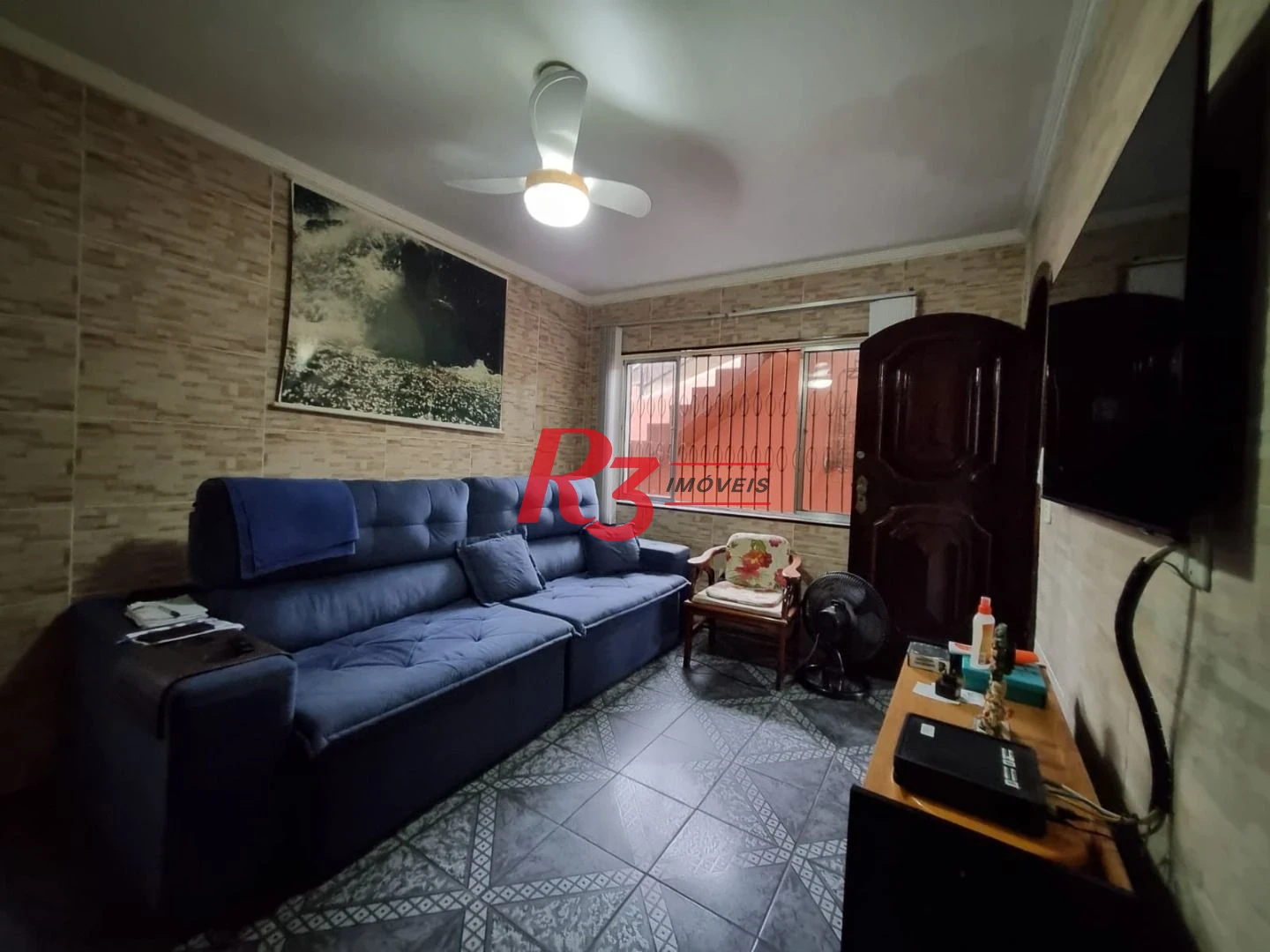 Sobrado com 3 dormitórios à venda, 120 m² por R$ 450.000,00 - Parque Bitaru - São Vicente/SP