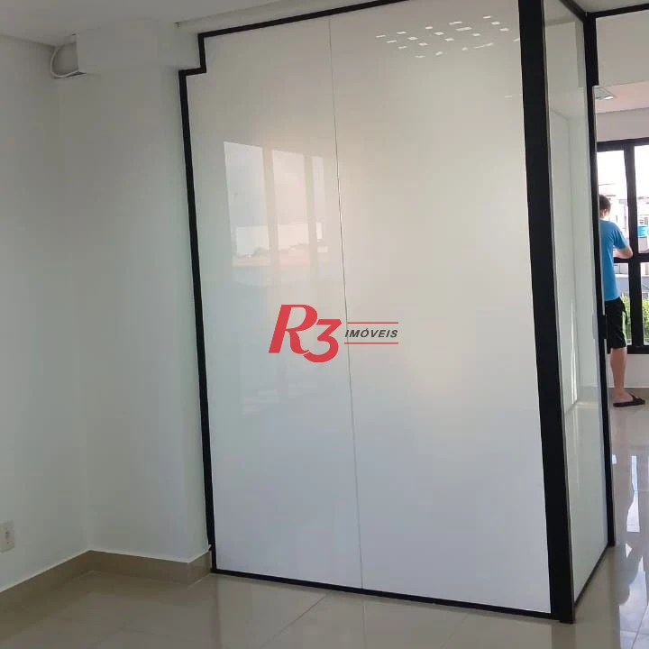Sala para alugar, 76 m² por R$ 3.200,02/mês - Embaré - Santos/SP