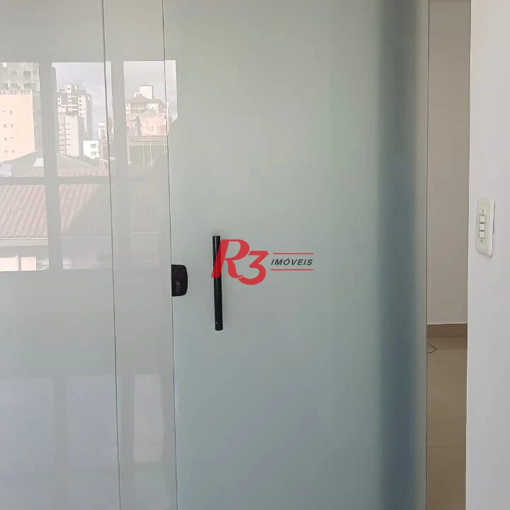 Sala para alugar, 76 m² por R$ 3.200,02/mês - Embaré - Santos/SP