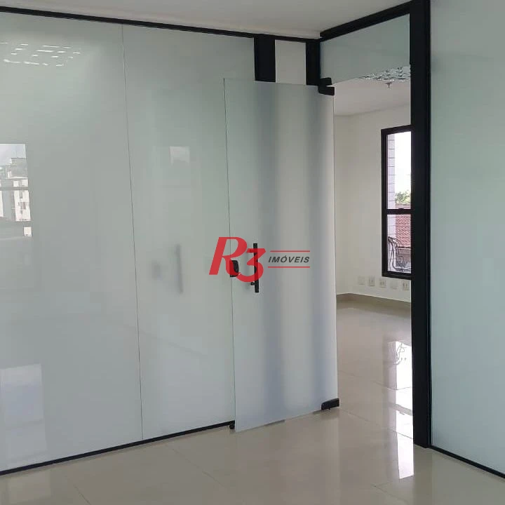 Sala para alugar, 76 m² por R$ 3.200,02/mês - Embaré - Santos/SP
