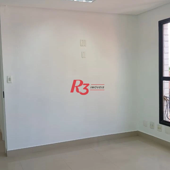 Sala para alugar, 76 m² por R$ 3.200,02/mês - Embaré - Santos/SP