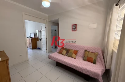 Apartamento com 1 dormitório à venda, 39 m² por R$ 365.000,00 - Ponta da Praia - Santos/SP