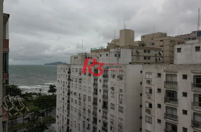 Apartamento com 1 dormitório, 45 m² - venda por R$ 330.000,00 ou aluguel por R$ 2.500,00/mês - Boqueirão - Santos/SP