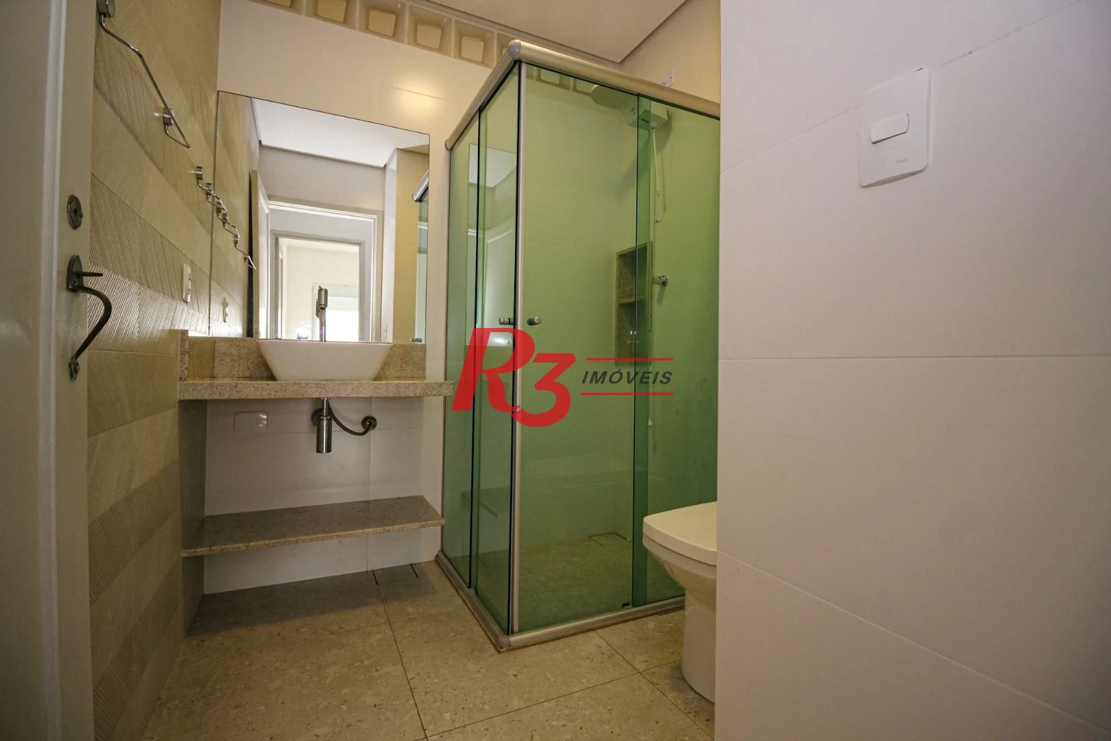 Apartamento com 3 dormitórios para alugar, 168 m² por R$ 6.300,00/mês - Boqueirão - Santos/SP