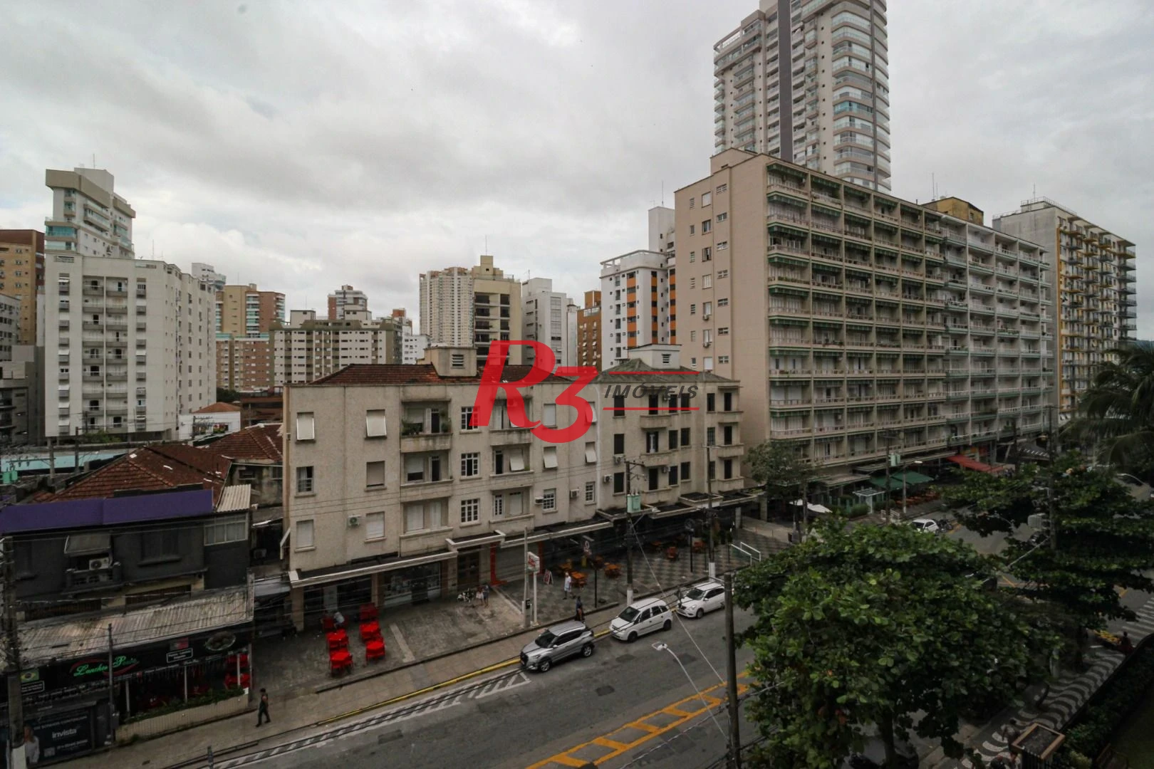 Apartamento com 3 dormitórios para alugar, 168 m² por R$ 6.300,00/mês - Boqueirão - Santos/SP