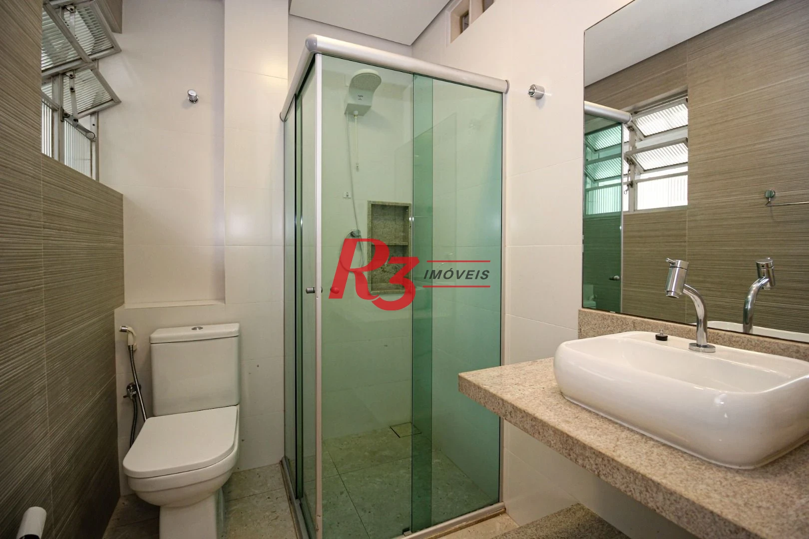 Apartamento com 3 dormitórios para alugar, 168 m² por R$ 6.300,00/mês - Boqueirão - Santos/SP