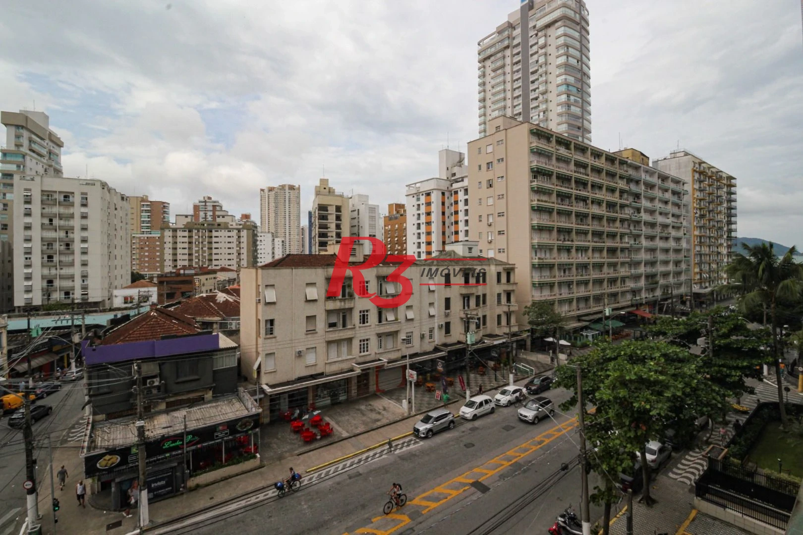 Apartamento com 3 dormitórios para alugar, 168 m² por R$ 6.300,00/mês - Boqueirão - Santos/SP
